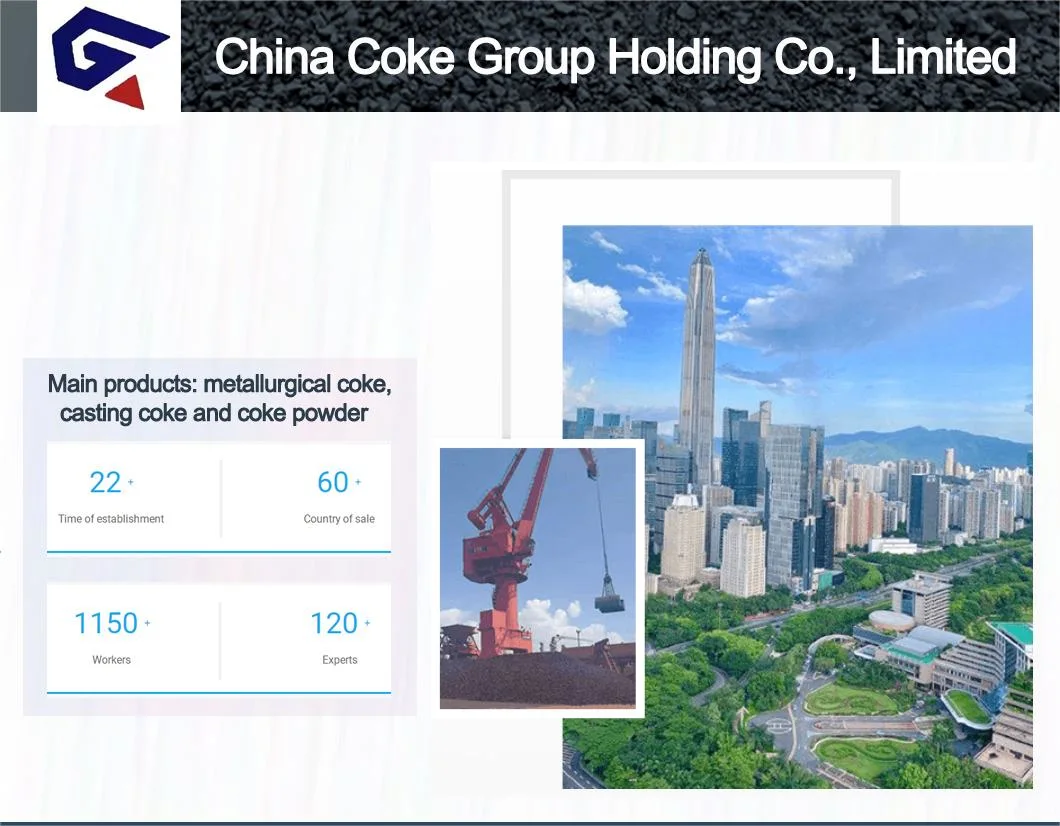 Good Price Wholesale China Coke Low Ash Metallurgical Coke 25mm-90mm